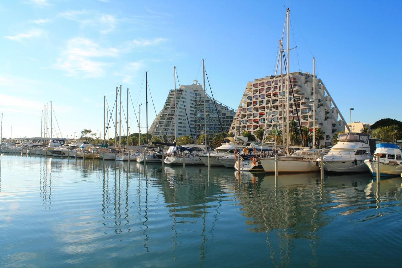 L'Amazone Studio Plein Centre Plages A 2Min Clim Wifi Sur Le Port - Top Prosconciergerie- Ла-Гранд-Мотт Екстер'єр фото